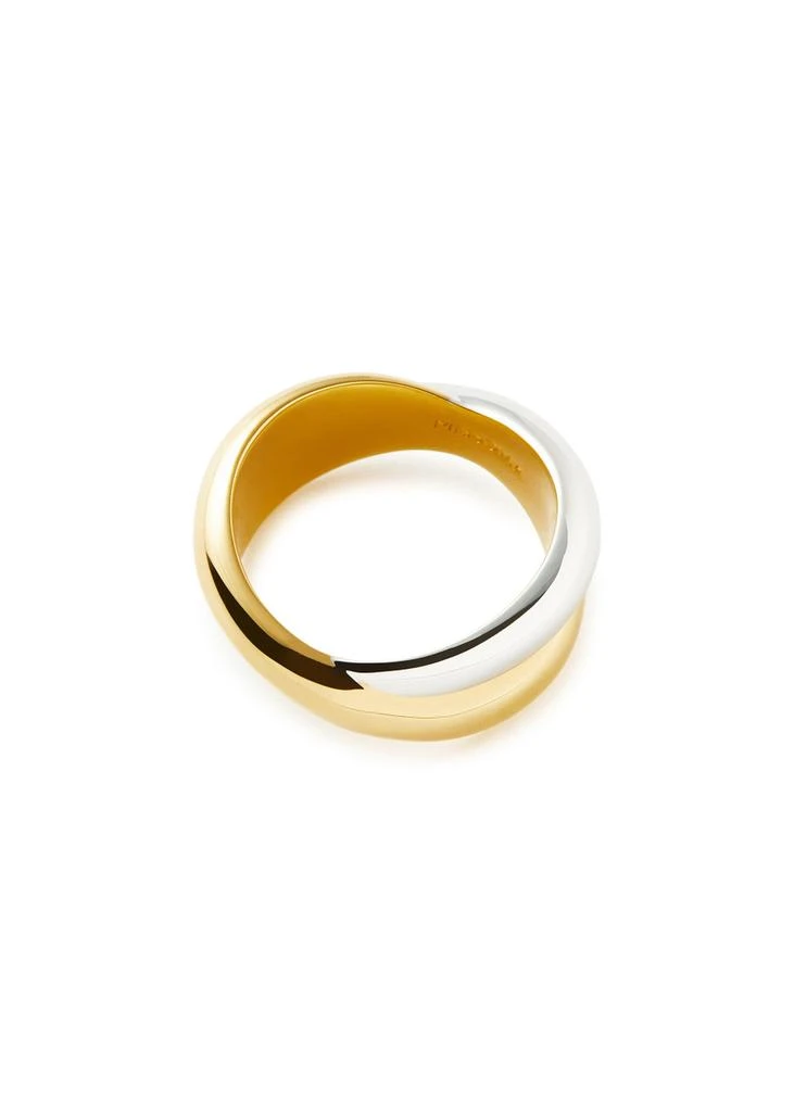 Missoma X Lucy Williams Chunky Entwine ring 2