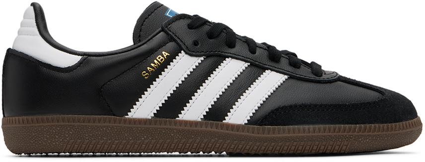 adidas Kids Big Kids Black Samba OG Sneakers