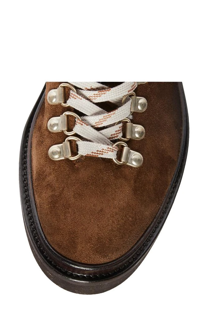 ALL SAINTS Wanda Genuine Shearling Lug Sole Combat Boot 4