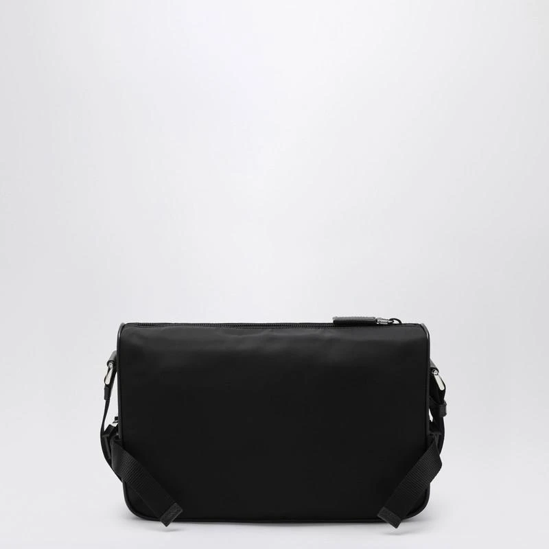 Prada Medium black crossbody bag in Re-Nylon and Saffiano 4