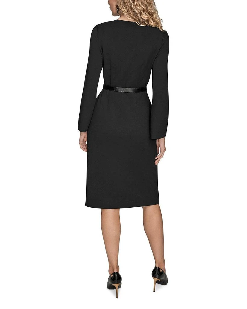 Donna Karan Belted Blazer Dress 3