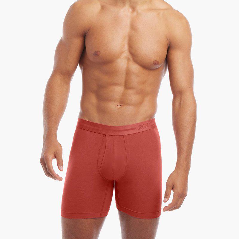 2(x)ist Dream 6" Boxer Brief Mineral Red