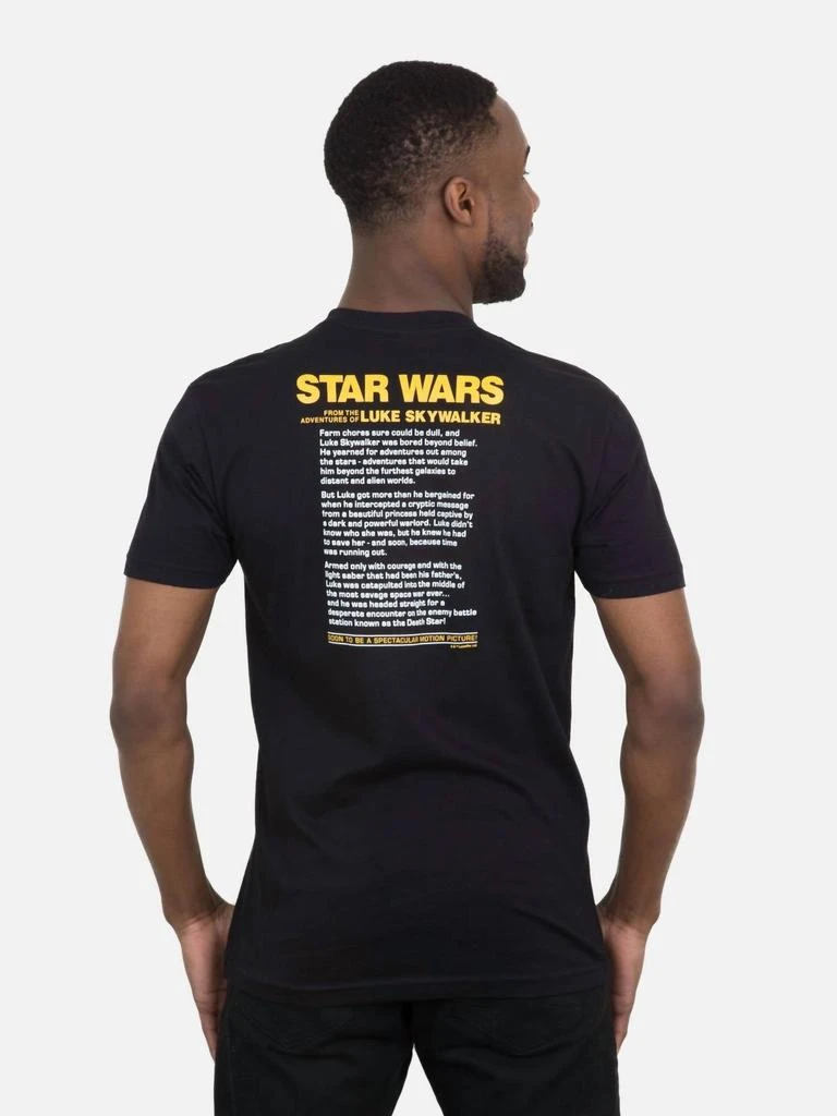 Out of Print Star Wars: From The Adventures Of Luke Walker Tee In Black 2