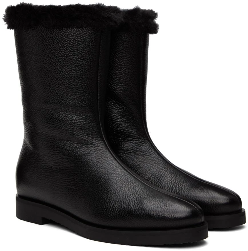 Totême Black 'The Off-Duty' Boots 4