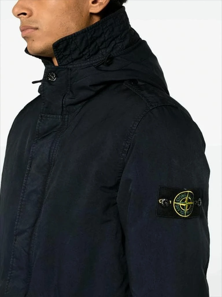 Stone Island Padded Black Jacket 2