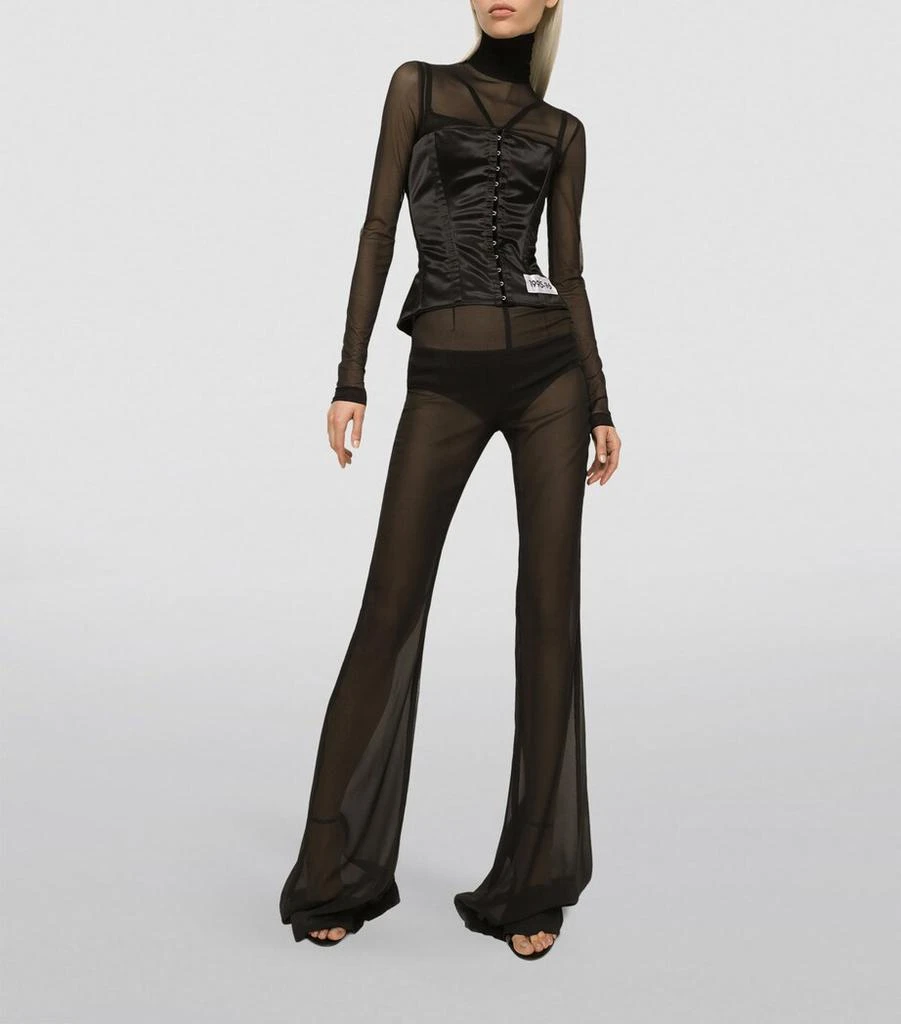 Dolce & Gabbana Satin Corset Top 4