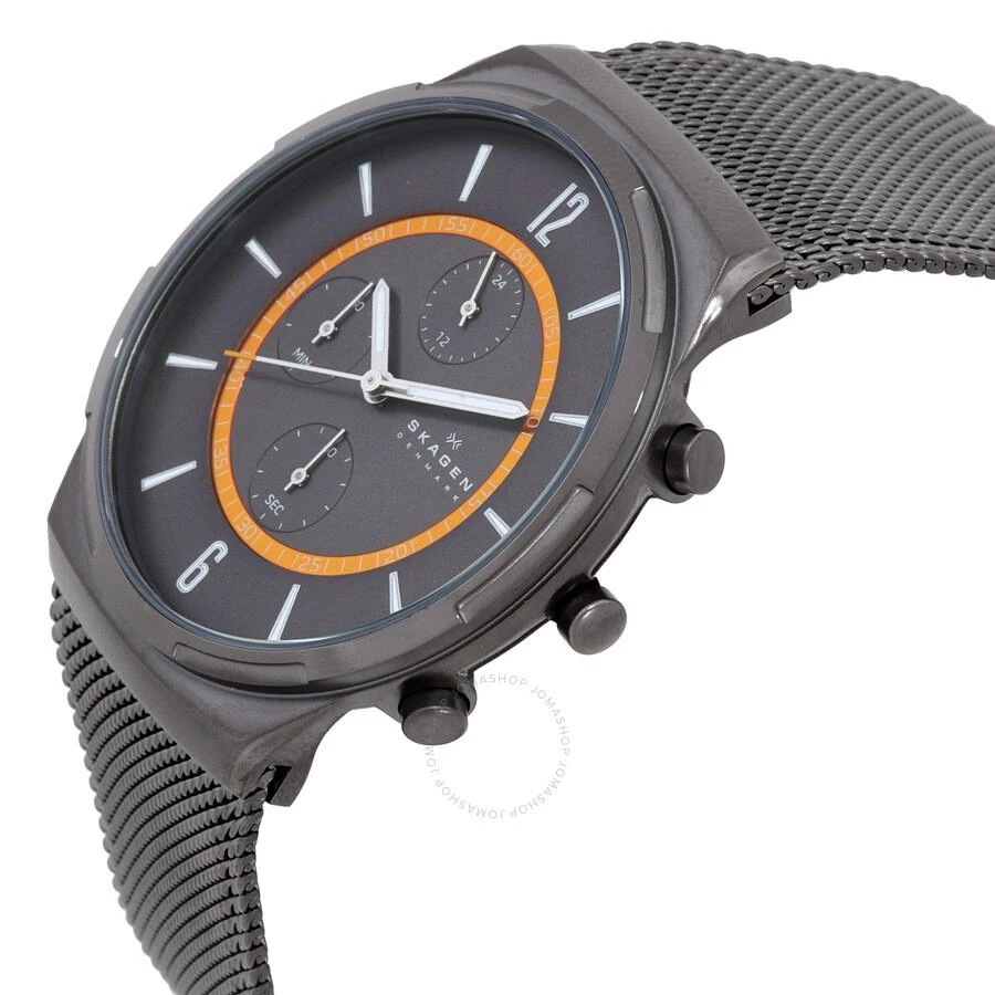Skagen Melbye Chronograph Quartz Charcoal Dial Men's Watch SKW6804 2