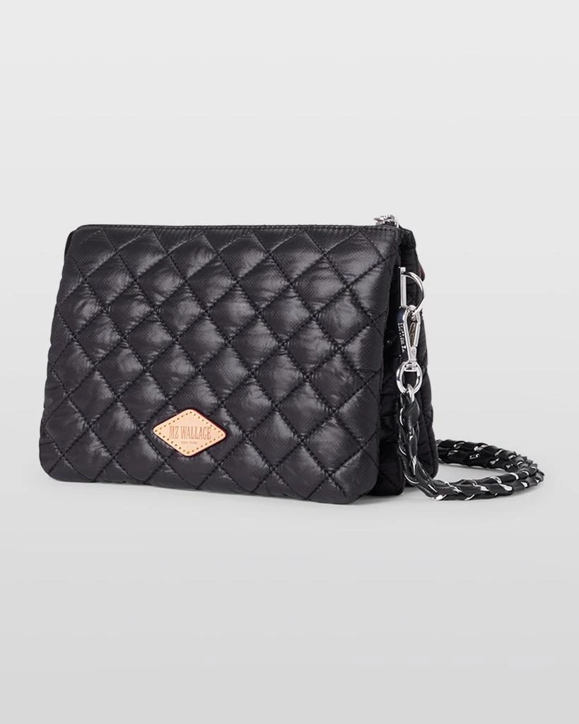 MZ Wallace Pippa Quilted Zip Crossbody Bag 4