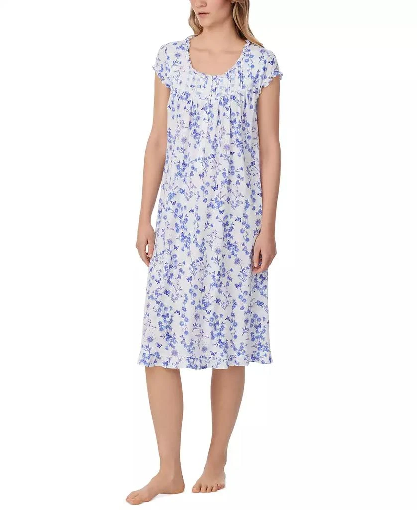 Eileen West Women's Ruffled Botanical Waltz Nightgown 4