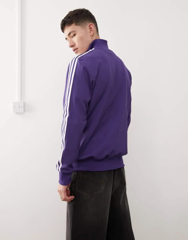 Adidas adidas Originals Real Madrid Terrace Icons Track Top in purple 4