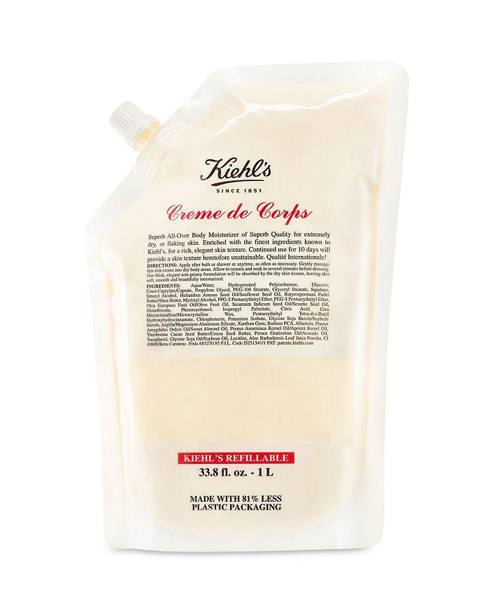 Kiehl's Creme de Corps Body Lotion Refill 33.8 oz.