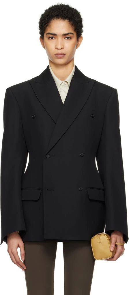 Carven Black Tailored Blazer 1