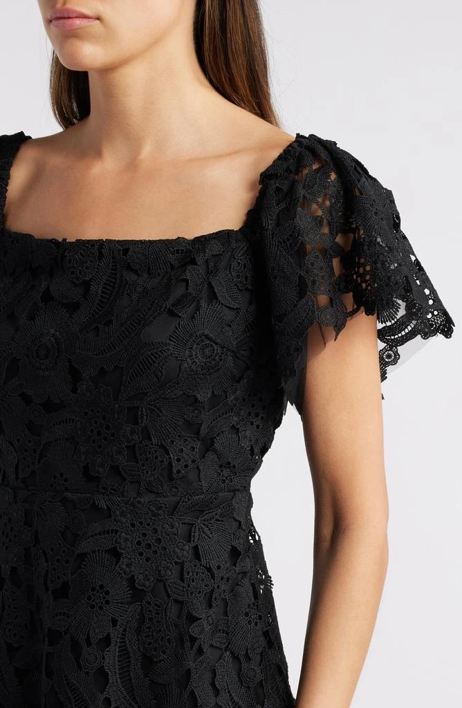 Chelsea28 Flutter Sleeve Lace Minidress 4