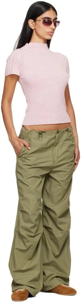 Levi's Khaki Parachute Trousers 5