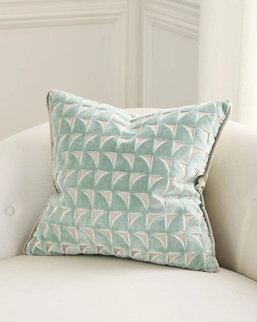 Designers Guild Marquise Velvet Cushion, 20" Square 2
