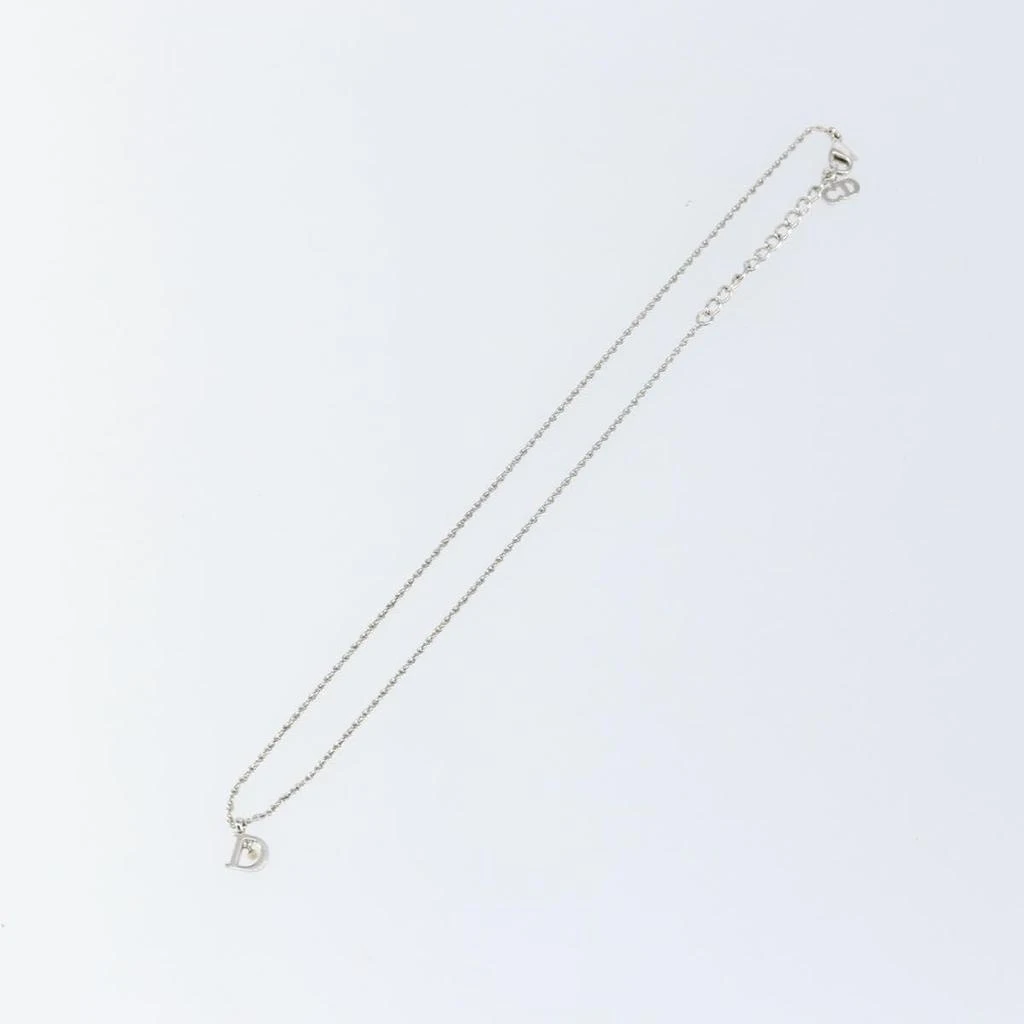 Dior D Logo Pendant Necklace Metal Metal Necklace Jewelry (Pre-Owned)