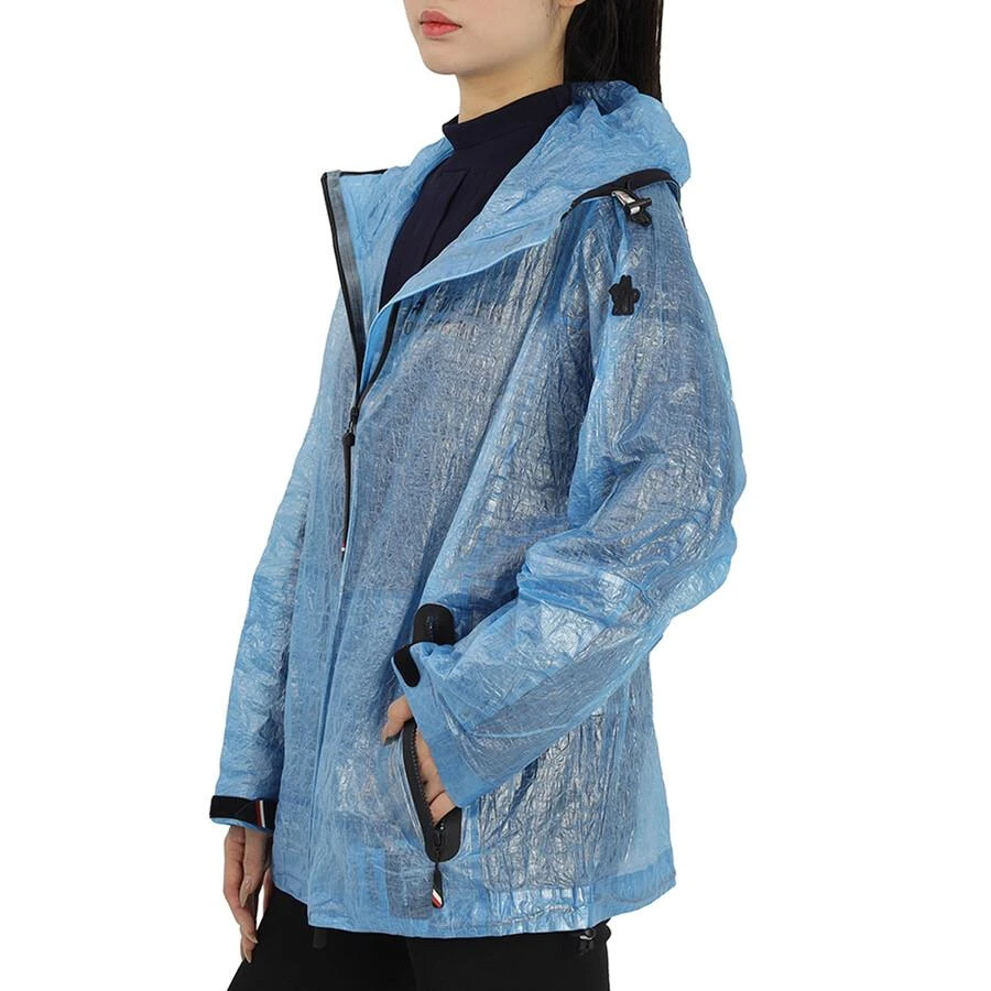 Moncler Moncler Ladies Day-namic Landry Crinkled Jacket - Bright Blue, Brand Size 1 (Small) 2