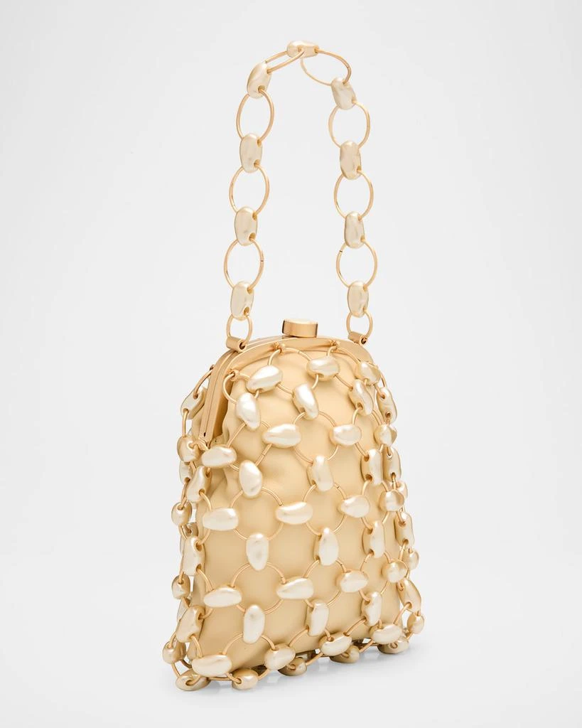 Cult Gaia Brielle Faux Pearl Top-Handle Bag 3