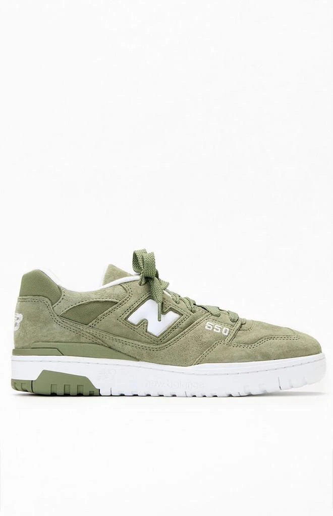 New Balance Green 550 Shoes 1