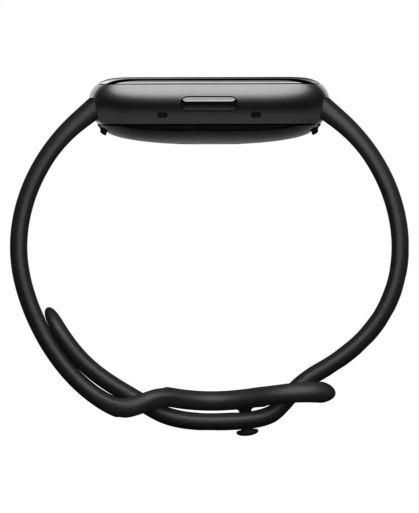 Fitbit Versa 4 Black Graphite Premium Smartwatch, 39mm