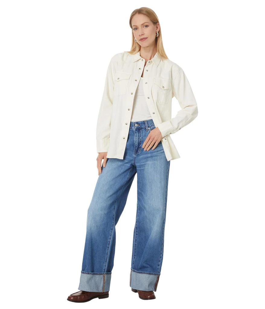 Madewell Denim Perfect Western Shirt Ecru 4