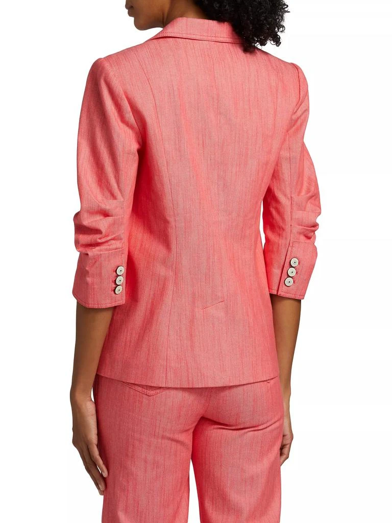 Cinq à Sept Khloe Stretch Denim Blazer 5