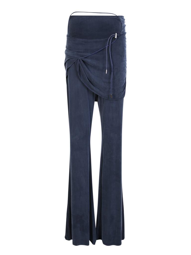 Jacquemus Jacquemus Espelho Draped Skirt Pants