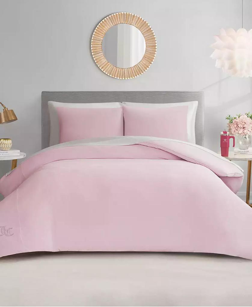 Juicy Couture Velour 3-Pc. Comforter Set