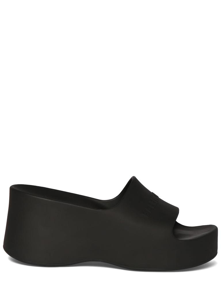 【関税&送料込】Balenciaga White Leather City Slippers Balenciaga White leather City slippers - Sandals - BeyondStyle