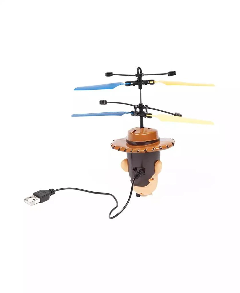 World Tech Toys Pixar Toy Story Emoji Woody IR UFO Ball Helicopter 7