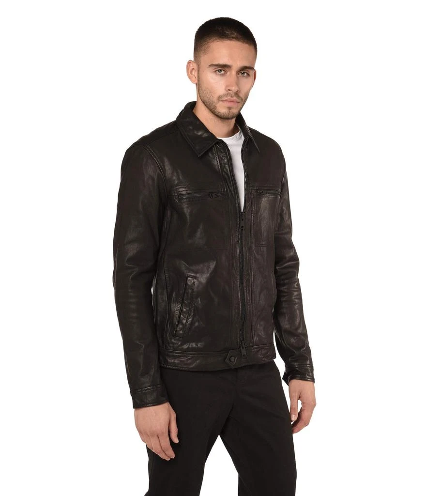 ALL SAINTS Lark Leather Jacket 4