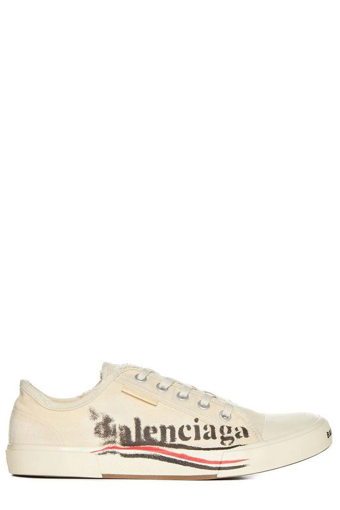 Balenciaga Balenciaga Paris Logo Printed Lace-Up Sneakers 1