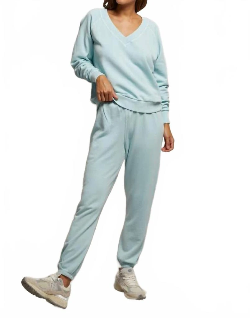 PERFECTWHITETEE Johnny Sweatpants In Iced Aqua 1