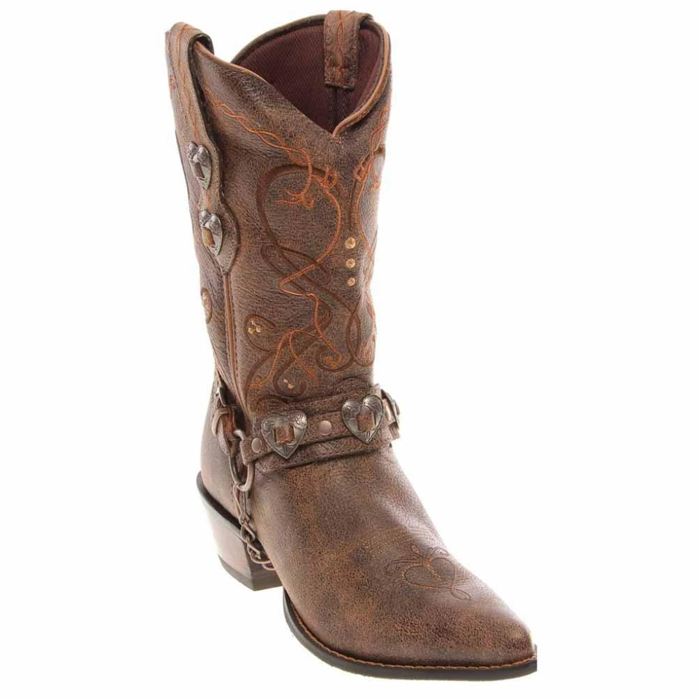 Durango Crush Heartbreaker Pointed Toe Cowboy Boots 2