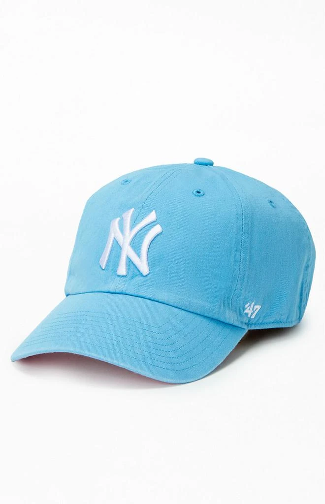 47 Brand Light Blue NY Yankees Dad Hat 4