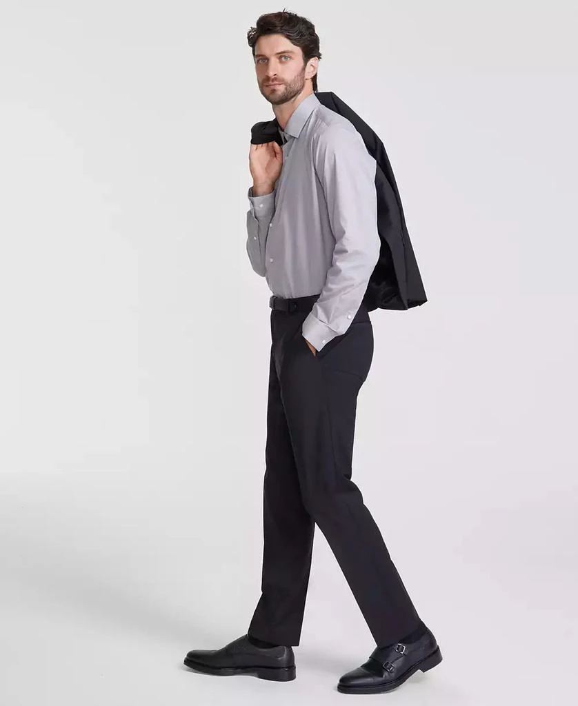 Hugo Boss Men's Slim-Fit Superflex Stretch Solid Suit Pants 1