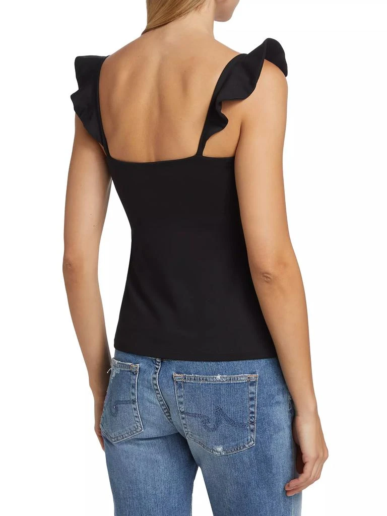 Susana Monaco Flutter-Strap Tank Top 5