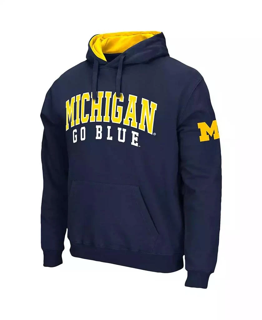 Colosseum Men's Michigan Wolverines Double Arch Pullover Hoodie 2