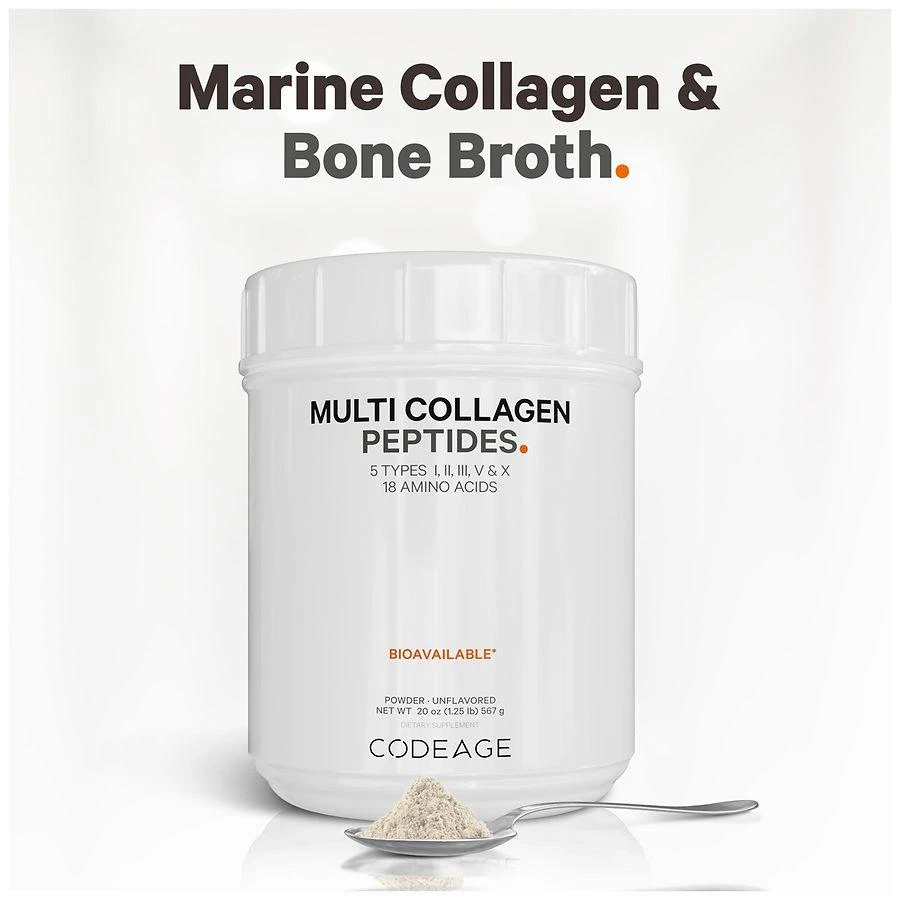 Codeage Multi Collagen Protein Powder Peptides Unflavored 10