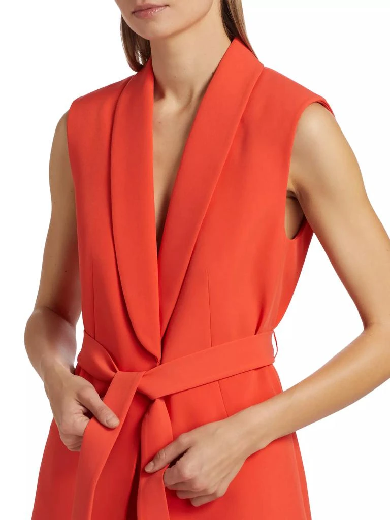 Tahari Jolene Tie-Waist Vest 6