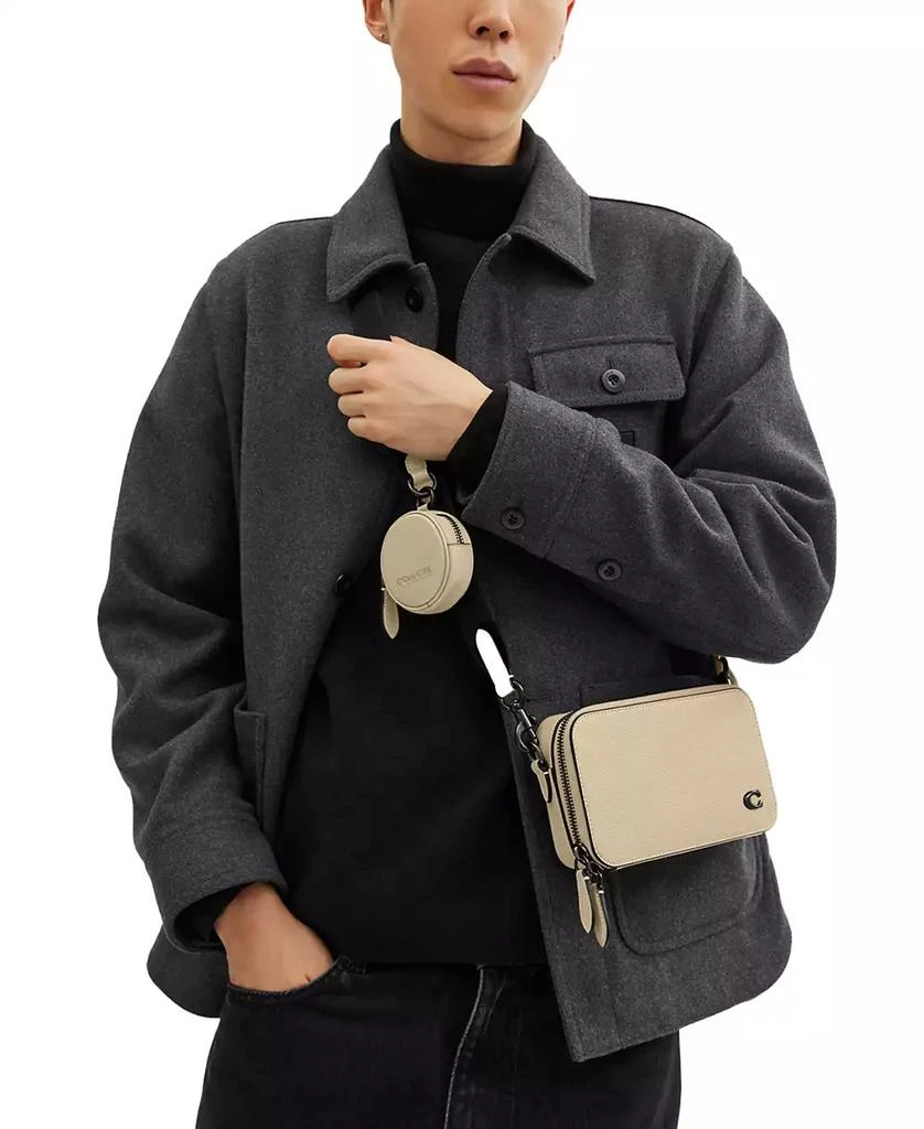 Coach Leather Charter Slim Crossbody with Adjustable Web Strap 6