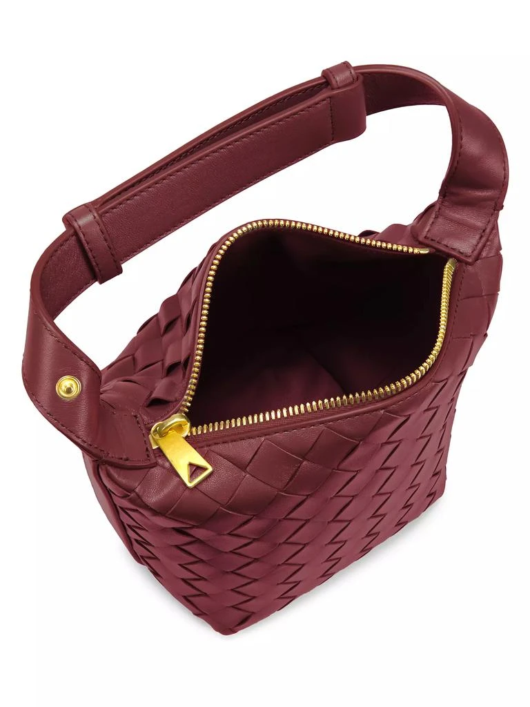 Bottega Veneta Candy Wallace Intrecciato Leather Top-Handle Bag 4