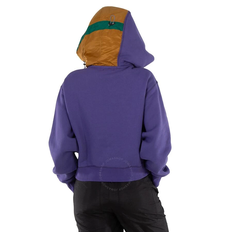 Kolor Kolor Ladies Light Purple Panelled Cotton Hoodie, Brand Size 3 (Large) 3