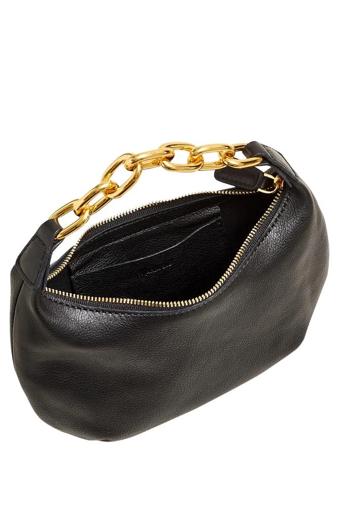 Madewell Micro Chain Handle Leather Hobo Bag 3