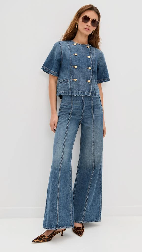 Ulla Johnson The Serge Short Sleeve Jacket 4