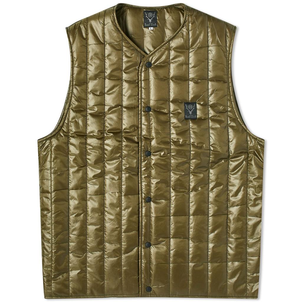 South2 West8 South2 West8 Quilted Nylon Ripstop Vest