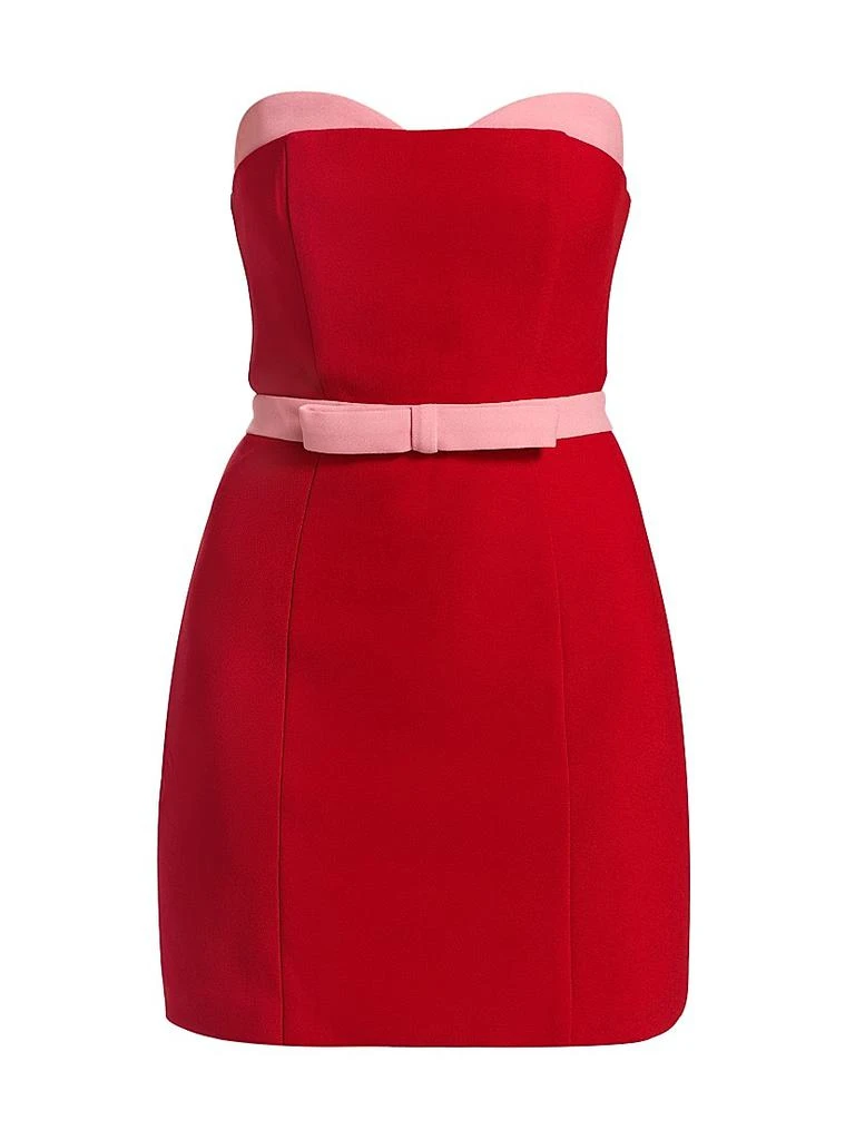 As It May Ismeria Strapless Belted Minidress 1