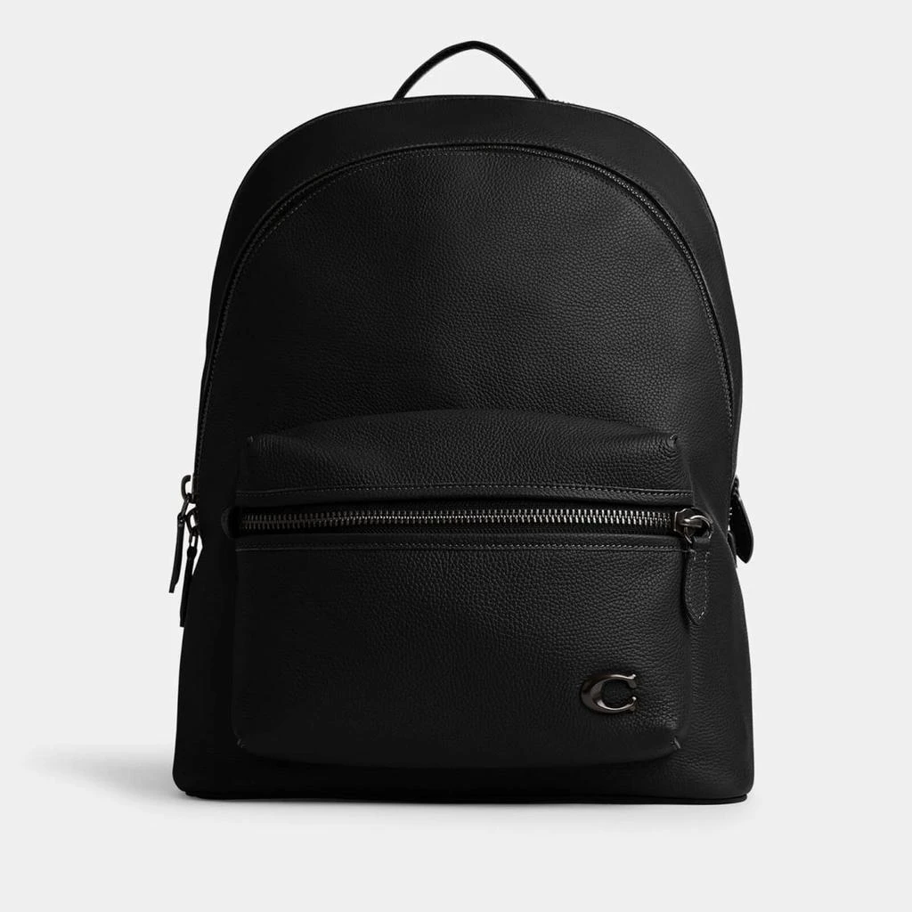 Coach Coach Charter Pebble Leather Backpack 1