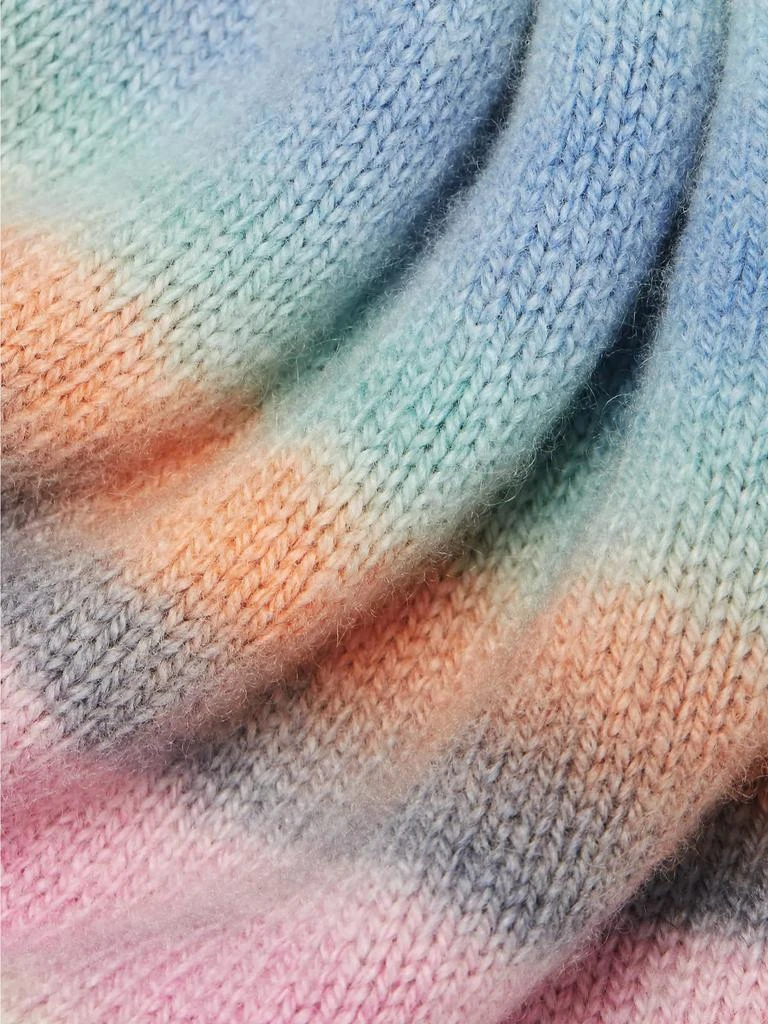 Harden Painted Lines Cashmere Crewneck Sweater 7
