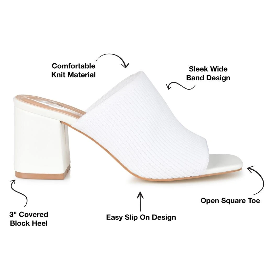 Journee Collection Collection Women's Wide Width Lorenna Mule 5